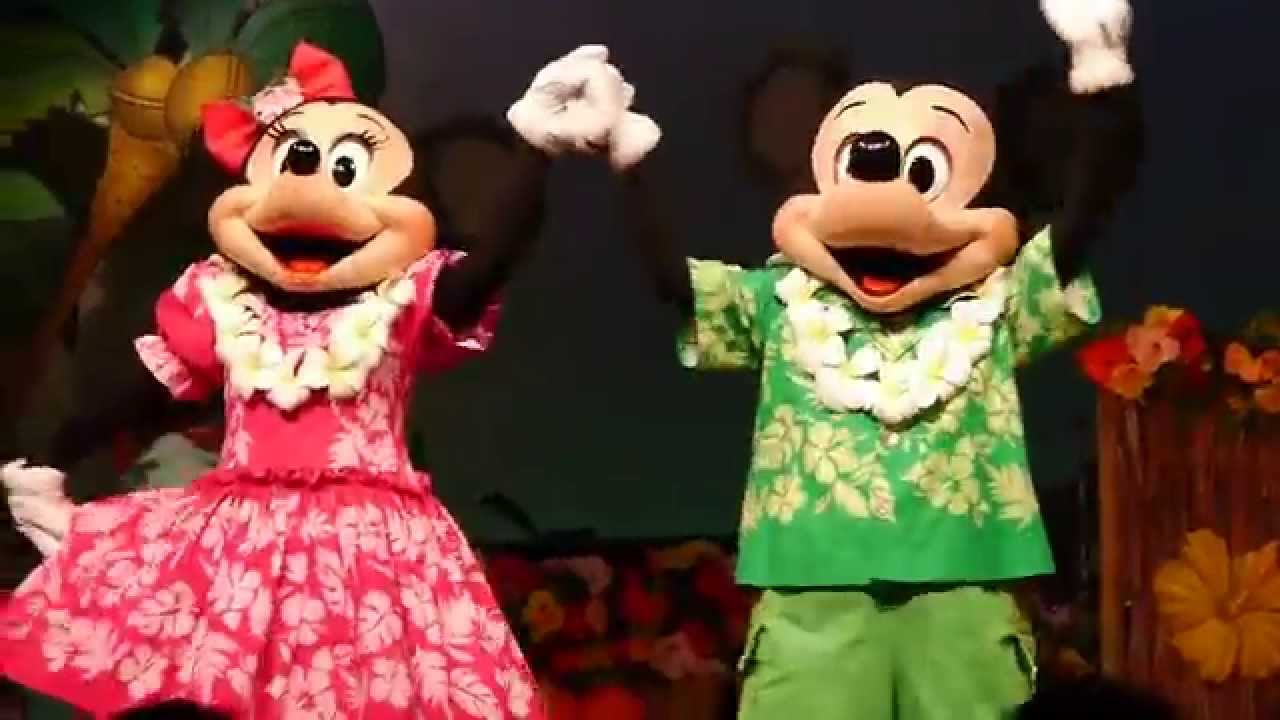 ランチショーダイジェスト リロのルアウ ファン Youtube