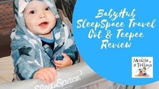 babyhub sleepspace travel cot