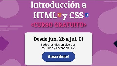 Introducción a HTML y CSS - Día 3