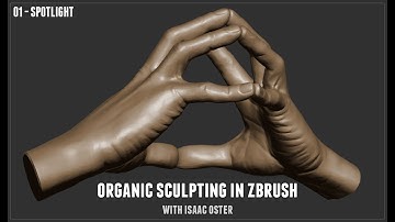 Organic Sculpting in Zbrush - 01 Spotlight
