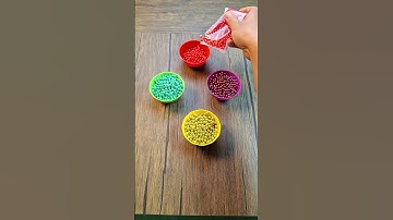 Colorful Beads ASMR ◀️ Reverse Flow | Gentle Plastic Taps & Soft Sounds