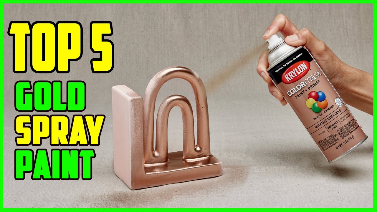 The Best Gold Spray Paint Out There! - Anika's DIY Life