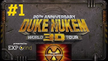 Duke Nukem 3D: World Tour - Gameplay - Part 1 - Hollywood Holocaust - PS4