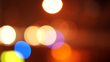 Blurred Night Traffic| Free HD Stock Footage