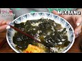 리얼먹방:) 미역국에 밥 말아먹으면 얼~마나 맛있게요? (ft.섞박지) ★ 디저트 호떡ㅣMiyeokguk (Seaweed Soup)ㅣREAL SOUNDㅣASMR MUKBANGㅣ