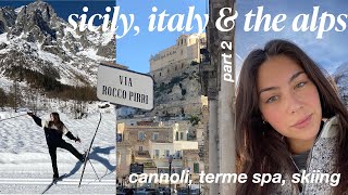 sicily &amp; italian alps travel vlog *italian bf does my voiceover*