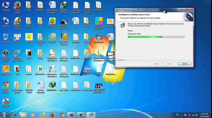 Hướng dẫn cài pes 2013