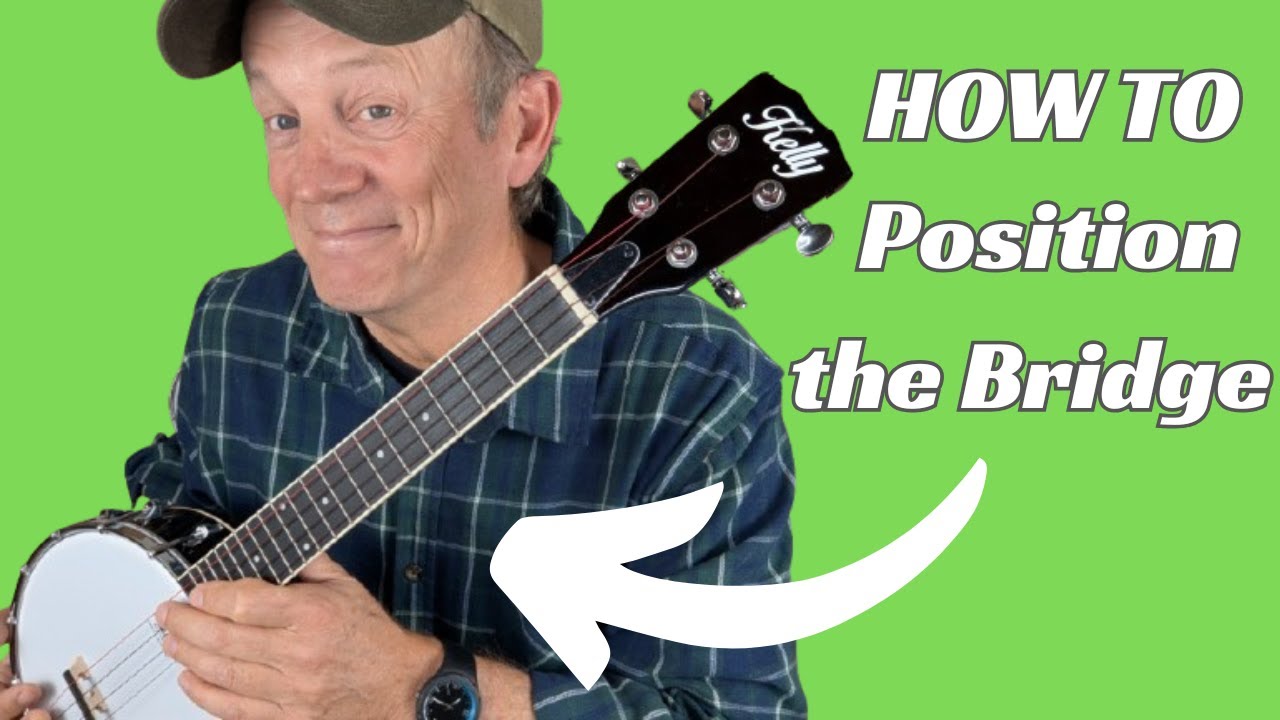 Расположение бриджа на укулеле KELLY Banjo