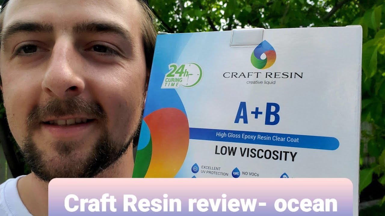 CRAFT RESIN Review Live edge ocean pour. YouTube