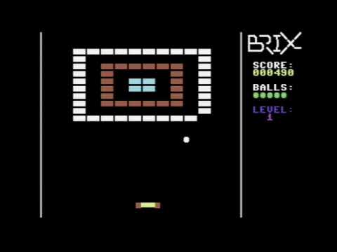 BRIX - A C64 BASIC game