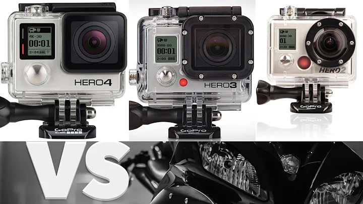 Gopro Hero 4 Balck 4K VS Hero 3 VS 2 Review & Is There A Difference?