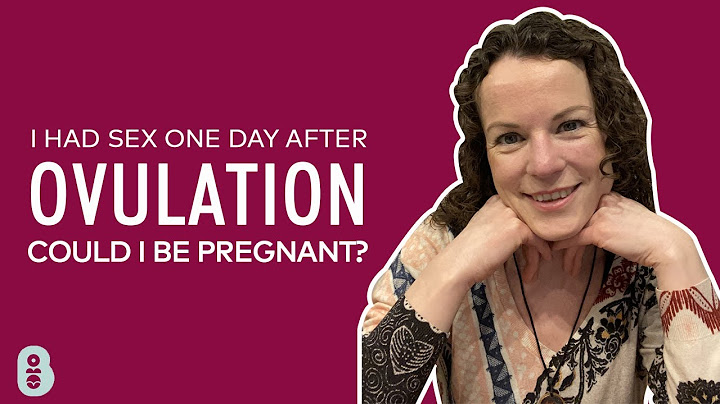 How many days after peak ovulation can you get pregnant