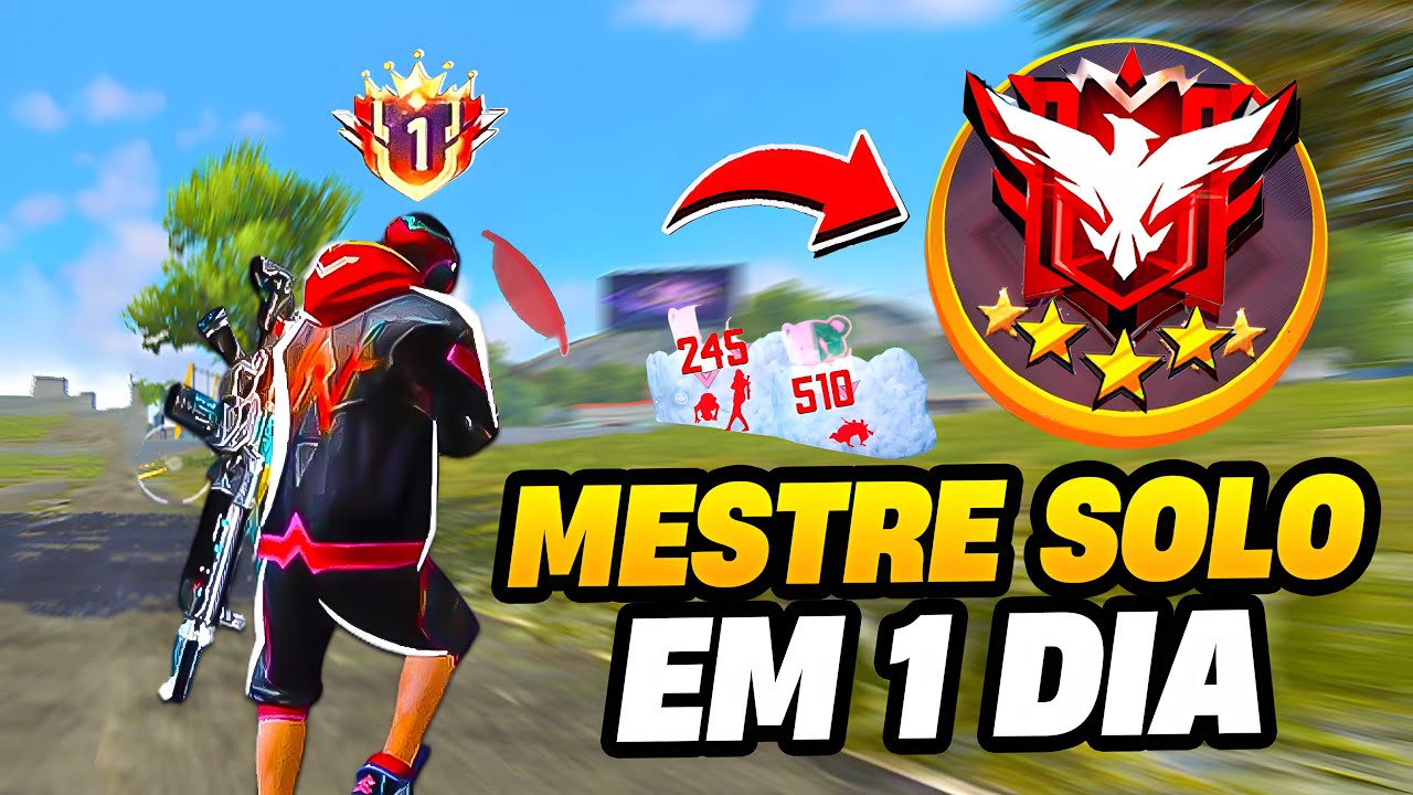 COMO PEGAR MESTRE MUITO RÁPIDO, NOVA TEMPORADA 46 FREE FIRE RANQUEADA