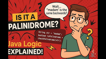 Is It a Palindrome? 🔁 Java String Logic Made Easy!