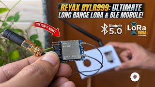 Celebrity How to use Reyax RYLR999 Lite Module (BLE + LoRa) How to Send Messages Long Range without Internet Profile