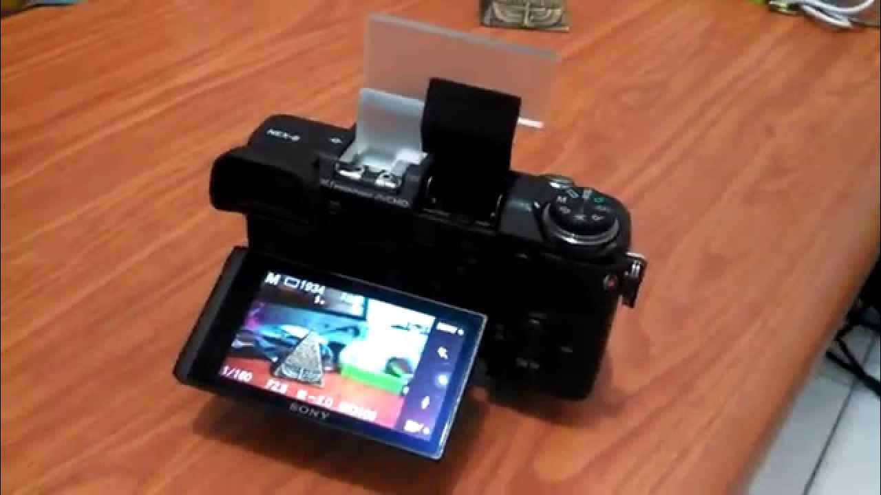 Sony a6000 flash bounce cards white and clear overview and samples Nex6 YouTube