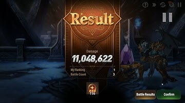 Epic Seven - Ancient Inheritance - Floor 3 - Dark Prongo - 1st Life - Level 10 Light