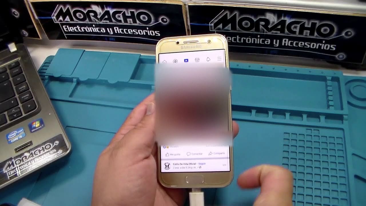 Solución pantalla congelada Celulares Samsung - Táctil No Responde - YouTube