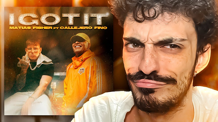 PERO QUE LOCURA ES ESTA 😨😯 Matias Fisher X Callejero Fino - I GOT IT