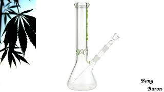 ROOR Little Sista Beaker Ice Bong 7.0mm Green