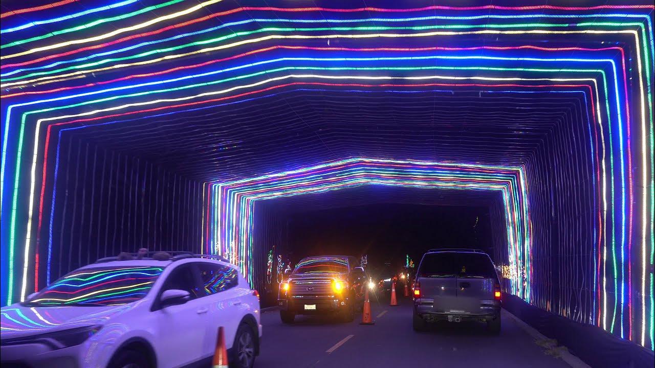 Fantasy of Lights DriveThru Vasona Park Los Gatos ,California 2020