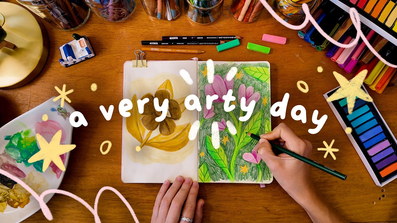 Trading my to-do list for a day of guilt-free art