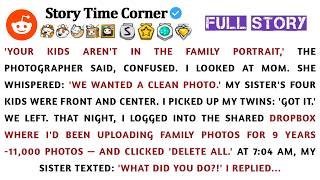 Your Kids Aren't In The Family Portrait,' The Photographer Said, Confused. I Looked At Mom. She...