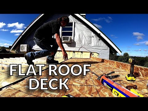 Video: Installasie en installering van 'n plat dak
