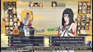 TODOS OS PERSONAGENS E ROUPAS DO NARUTO STORM CONNECTIONS (COM AS DLCS)