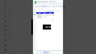 Multiplication Formula in Google Sheets