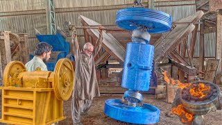 Amazing Repair On Broken Crankshaft And Bearings || How To Manufacturing And Restoration