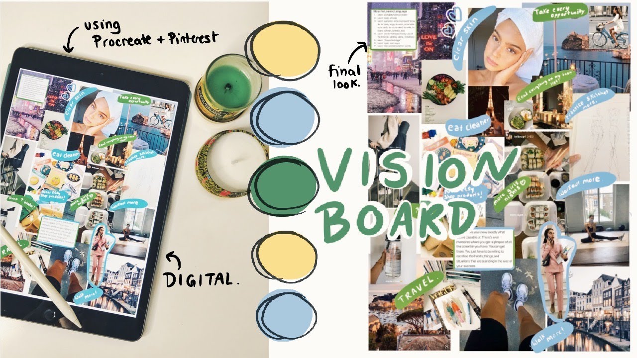 Creating a Digital Vision Board// 2021 - YouTube