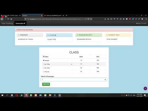 railway reservation system using A.I