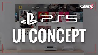 เกมเมอร์ออกแบบ UI Concept ของเครื่อง PS5