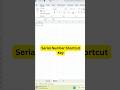Excel Serial Number Auto Fill Secret Trick 🤫 #RSTechAndInfo #Shorts #YouTubeShorts