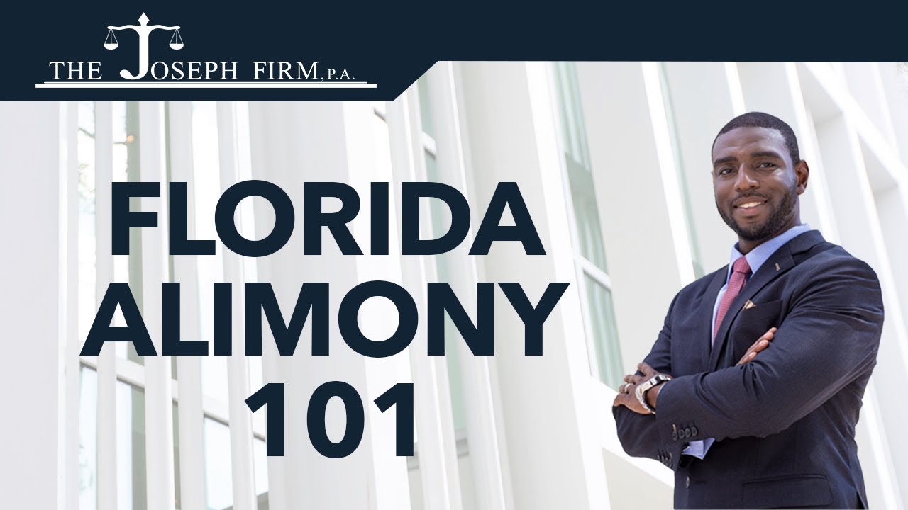 Florida Alimony 101 YouTube
