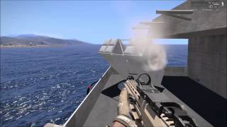 WIP: Nimitz in ArmA3: air defense system