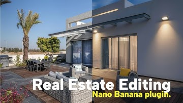 Editing images for Real-Estate properties with Photoshop using AI and  Nano-Banana