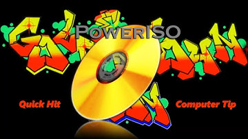 Quick Hit, Computer Tips: How To Mount An ISO Image File (With Power ISO)