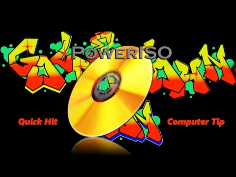 Quick Hit, Computer Tips: How To Mount An ISO Image File (With Power ISO)