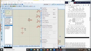 Simulasi rangkaian sederhana pembagi tegangan menggunakan software proteus 💻