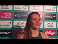 Fran Halsall wins 100m Free gold in Glasgow