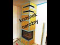 Budowa kominka naronego z weny  fireplace construction step by step cz 1