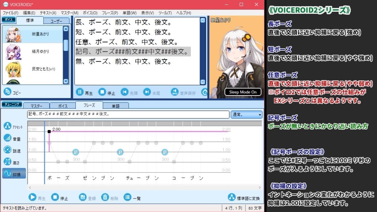 ボイロ小ネタ ポーズの違いによるイントネーションの変化 Youtube