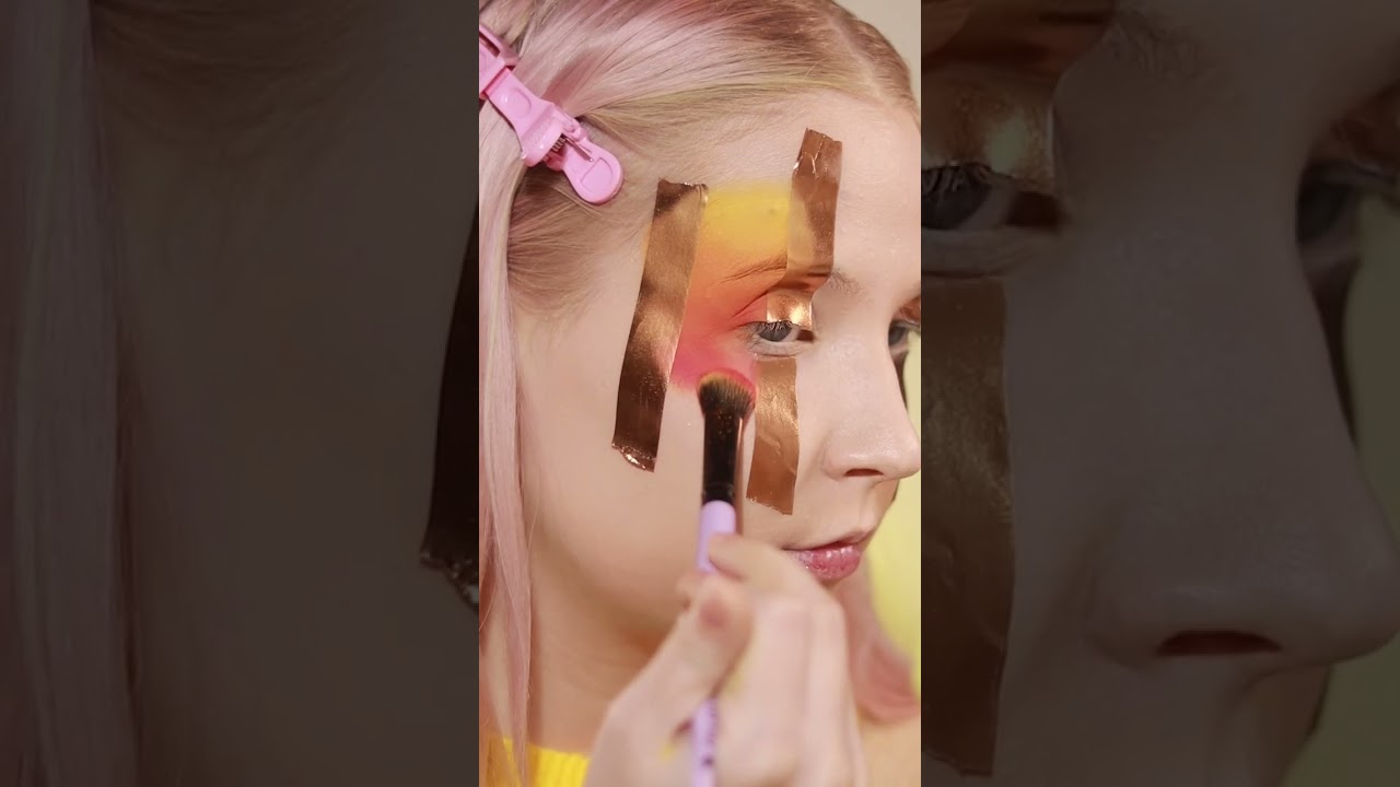 Rainbow makeup tutorial 