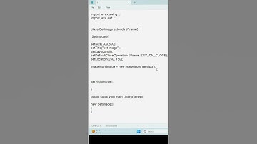 how to add background image in java swing jframe | #java #javatutorials