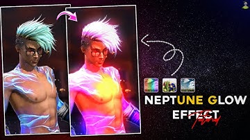Free fire neon glow effect in alight motion || 😍 lobby color grading full tutorial