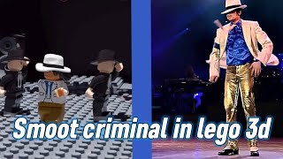Michael Jackson - Smooth Criminal live but in LEGO animation