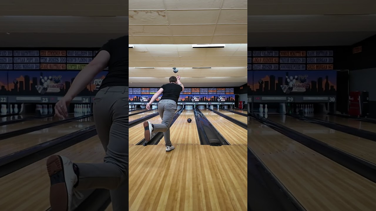 Always getting that bowling practice