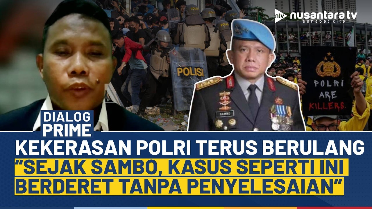 Luka Lama Terbuka Lagi, Kekerasan Oknum Polisi Kembali, Khozinudin: Sejak Sambo… | DIALOG PRIME